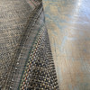 Basketweave Bronze / Black / Dark Brown | Sling Fabric /  Outdoor Vinyl Mesh | Similar to Phifertex | 58" Wide | By the Yard