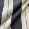 Stripes in Navy Blue / Royal Blue / White | Outdoor Upholstery Fabric | Water Resistant | Sunbrella-like | 54" wide | By the Yard