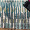 Caravan in Oasis | Upholstery Fabric | Blue Green Abstract Stripe | Medium Weight Jacquard | 54" Wide | By The Yard