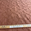 Leaf in Copper | Upholstery / Drapery Fabric | Two Toned Copper Brown | Medium Weight | 54" Wide | By the Yard