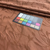 Leaf in Copper | Upholstery / Drapery Fabric | Two Toned Copper Brown | Medium Weight | 54" Wide | By the Yard