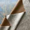 Elkin in Fig | Upholstery Fabric | Tan / Bronze | Fleece-Backed Textured Faux Suede | Heavy Weight | 54" Wide | By The Yard
