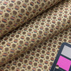 Higgins in Goldilocks | Upholstery Fabric | Circle Design in Tan / Orange / Blue | Heavyweight | 54" Wide | By the Yard