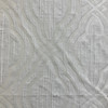 Carnival in Ivory | Drapery Fabric | Large Scale Lattice in Ivory White | Light-Medium Weight | 54" Wide | By the Yard