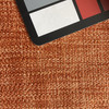 Ulster in Umber | Upholstery Fabric | Slub Weave in Two Tone Orange | Heavyweight | 54" Wide | By the Yard