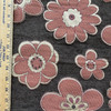 April in Spice | Upholstery Fabric | Retro Floral in Brown / Rust / Burgundy | Heavyweight | 54" Wide | By the Yard