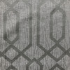 Park in Slate | Drapery Fabric | Lattice Design in Tone on Tone Grey | Lightweight | 54" Wide | By the Yard