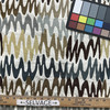 EKG in Jetson | Upholstery Fabric | Wavy Jacquard in Blue / Green / Brown / Cream | Heavyweight | 54" Wide | By the Yard