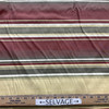 Stripes in Circus | Drapery / Light Upholstery Fabric | Stripes in Red / Gold / Olive Green | Lightweight | 54" Wide | By the Yard