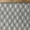 Neo in Pepper | Upholstery Fabric | Geometric Jacquard in Charcoal | Heavy weight | 54" Wide | By The Yard