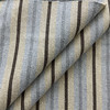 Darash in Ash | Upholstery Fabric | Brown Grey Stripe | Medium Weight | 54" Wide | By The Yard