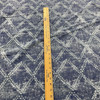 Shibori Diamond in Indigo Blue | Home Decor Fabric | Ellen Degeneres | 54" Wide | By the Yard