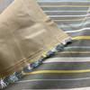 Rail in Frost | Upholstery Fabric | Green Yellow Taupe Stripes | Medium weight | 54" Wide | By the Yard