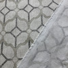 Cass in Cream | Home Decor Fabric | Lattice in Grey / Off White | Magnolia Home | 54" Wide | By the Yard