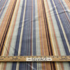 Brandy Stripe in Sunset Glow | Chenille Velvet Upholstery Fabric | Lavender Orange Blue Stripes | 54" Wide | By the Yard