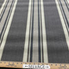 Sunbrella-like Stripes | Taupe Brown / Off White | Outdoor Fabric | Awning Weight | Solution Dyed Acrylic | 46" Wide | By the Yard
