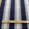 Sunbrella-like Stripe Captain Navy / White | Outdoor Fabric | Awning Weight | Solution Dyed Acrylic | 46" Wide | By the Yard
