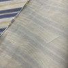 Thick and Thin Stripes | Home Decor Fabric | Blue Yellow Off White | Medium Weight | 54" Wide | By the Yard