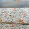 Tansy in Petal | Home Decor Fabric | Teal Blue Orange Taupe Floral | Regal | 54" Wide | By the Yard