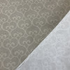 Spade in Putty | Home Decor Fabric | Light Beige Heart Scrollwork | Braemore | Medium Weight | 54" Wide | By the Yard