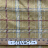 Plaid in Goldenrod | Upholstery Fabric | Yellow Tartan Plaid | Ralph Lauren | Heavy Weight | 54" Wide | By The Yard