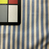 Blythe in Cornflower Blue / White | Drapery Fabric | Stripes | Lightweight | 54" Wide | By the Yard
