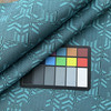 Sunbrella 304190-00301 Turquoise Blue Geo | Indoor / OUTDOOR Fabric | 100% Solution Dyed Acrylic | 54" Wide | By the Yard