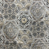 Calista in Granite | Home Decor Fabric | Brown Black Tan Hexagon Design | Richloom | 54" Wide | By the Yard