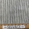 Sullivan in Onyx | Home Decor Fabric | Black / Grey Stripes | Magnolia Home | 54" Wide | By the Yard