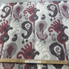 Journey in Wine | Home Decor Fabric | Red Purple Grey Ikat | Braemore | Medium Weight | 54" Wide | By the Yard