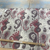 Journey in Wine | Home Decor Fabric | Red Purple Grey Ikat | Braemore | Medium Weight | 54" Wide | By the Yard