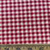 Gingham in Fuchsia | Home Decor Fabric | Pink White Check | Drapery | Medium weight | 54" Wide | By the Yard