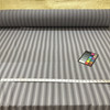 Blake in Ash Grey | Drapery / Upholstery Fabric | Stripes |  Medium Weight | 54" Wide | By the Yard