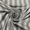 Blake in Ash Grey | Drapery / Upholstery Fabric | Stripes |  Medium Weight | 54" Wide | By the Yard