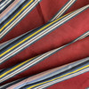 Multi-colored Stripe | Upholstery Fabric | Red Blue Yellow Stripe | Medium Weight | 54" Wide | By The Yard