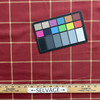 Windowpane in Brick Red   |  Plaid Fabric in Red, Gold |  Midweight Home Decor Fabric |  Cotton Blend Twill | Marlatex | 54" Wide | BTY