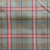 Young in Weathered  |  Tartan Plaid Fabric in Green, Red, Tan  |  Midweight Home Decor Fabric |  Cotton Blend Twill | Marlatex | 54" Wide | BTY