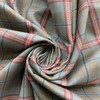 Young in Weathered  |  Tartan Plaid Fabric in Green, Red, Tan  |  Midweight Home Decor Fabric |  Cotton Blend Twill | Marlatex | 54" Wide | BTY
