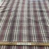 Bay Breeze in Mulberry | Purple Taupe Plaid Herringbone  Upholstery Fabric | Midweight Woven | Home Decor | Braemore | 54" Wide | Sold BTY