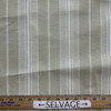 Bromley in Sand | Upholstery / Slipcover Fabric |  Stripes in Beige / White | Medium Weight | 54" Wide | By the Yard
