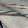 Ethan in Spa | Upholstery Canvas / Slipcover Fabric | Stripes in Beige / Brown / Blue | Medium Weight | 54" Wide | By the Yard