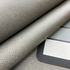Tolstoy in Flintstone  | Warm Grey Pebble Texture  Soft Faux Leather  Upholstery Vinyl Fabric |  Heavyweight | Felt  Backed | 54" Wide | Sold BTY