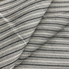 Ralph Stripe in Black / Off White | Upholstery Fabric | Medium to Heavy Weight | 54" Wide | By the Yard (Also SKNDECO0324-5034)