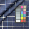 Tallyho in Navy | Upholstery Fabric | Navy / Grey / White Windowpane Plaid | Ralph Lauren | Heavy Weight | 54" Wide | Sold BTY
