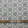 Medallion in Stone | Outdoor Printed Fabric | Grey / Off White | Tommy Bahama | 54" Wide | By the Yard