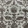 Jack in Mushroom | Home Decor Fabric | Leafy Scrollwork in Brown / Natural Beige | Kaufmann | Medium Weight | 54" Wide | By the Yard
