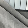 Gibson in Flannel | Velvet Upholstery Fabric | Solid Dk Grey | Heavy Weight | 54" Wide | By the Yard