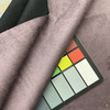 Obsession in Eggplant | Microsuede Upholstery Fabric | Dark Purple Solid | Medium Weight | 54" Wide | By the Yard