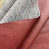 Burgundy Red Faux Leather | Vinyl Upholstery Fabric | Medium Pebbled Grain | Felt-backed | Heavyweight | 54" Wide | By the Yard