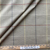 Blain in Sage | Upholstery Canvas / Slipcover Fabric | Windowpane Plaid in Green / Red / Yellow / Plum | Medium Weight | 54" Wide | By the Yard
